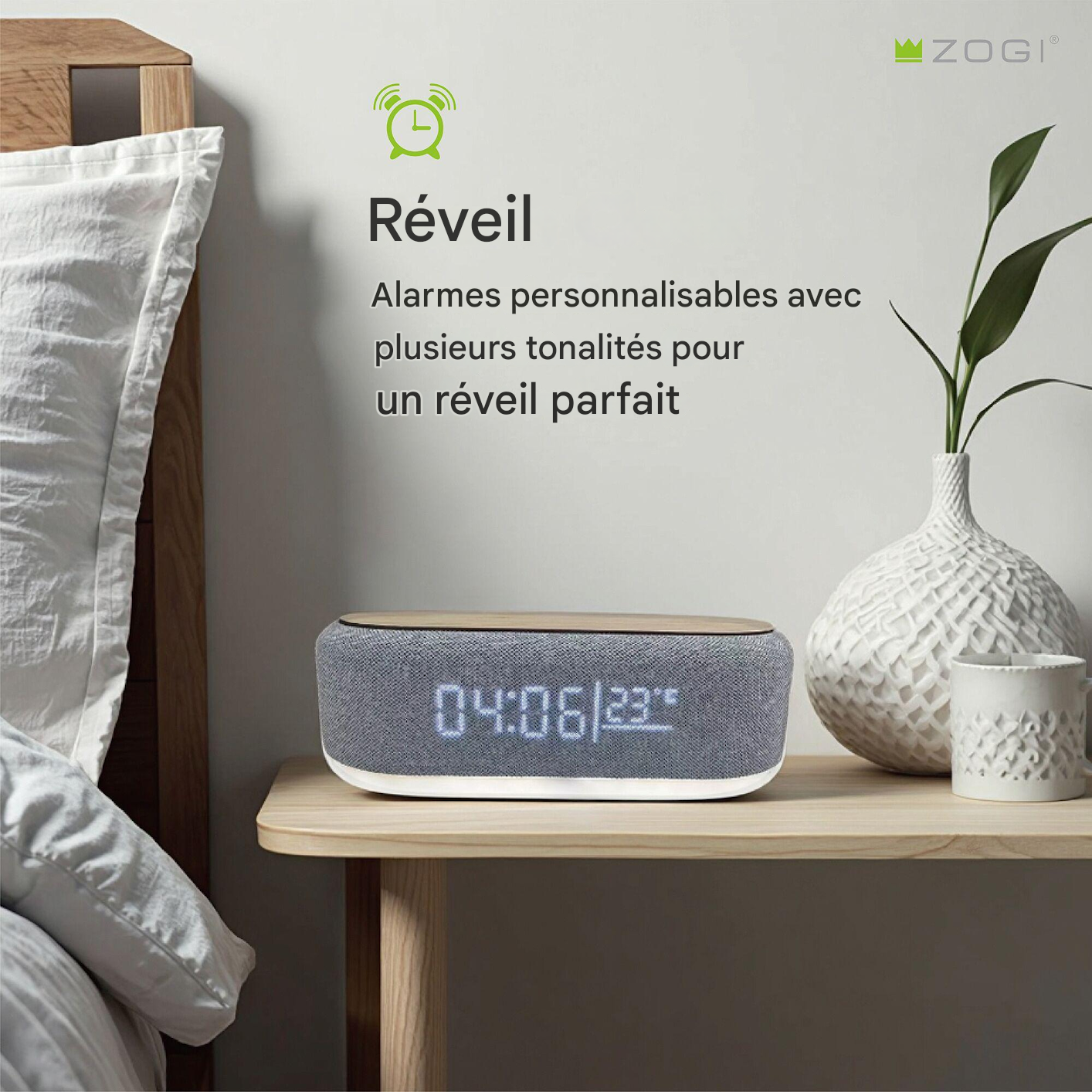 Lampe de nuit Musique Haut-parleur sans fil